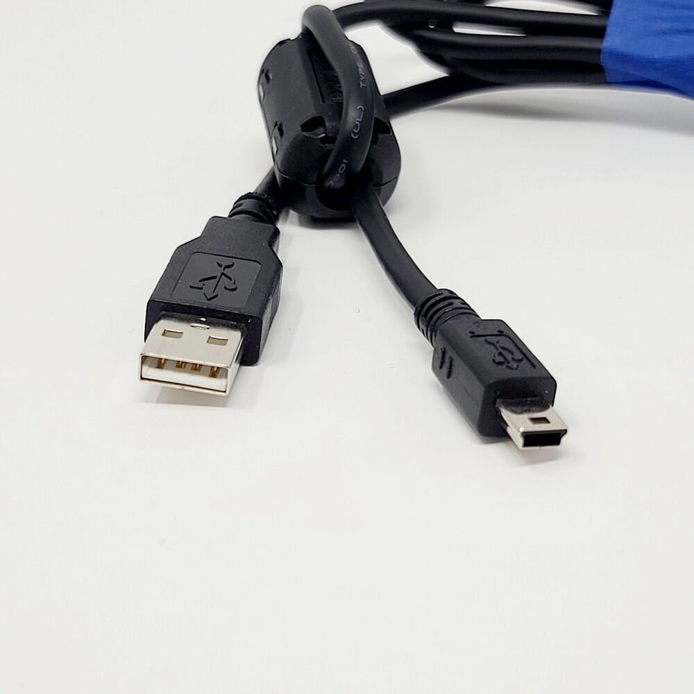USB Mini USB Cable Data Transfer Charging Cord Camera GPS MP3 Ferrite